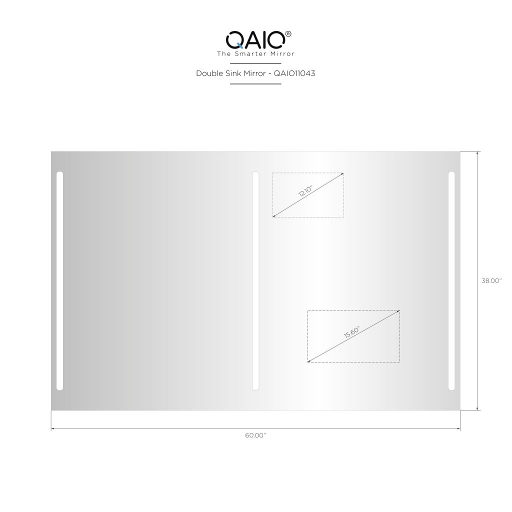 QAIO 60″ wide x 38” high, with 15.6” TV (QAIO11043)